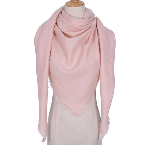 esign Women Triangles Scarf Long Scarves Shawl Autumn Winter - ROUTINE FASHION